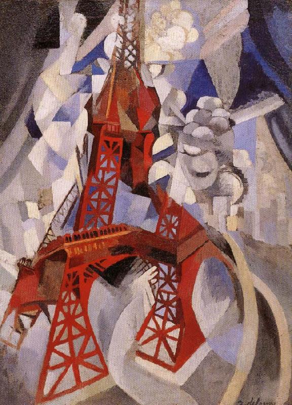 Eiffel Tower or the Red Tower, Delaunay, Robert